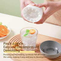 Ice Block Mold Silicone Mushroom Cup
